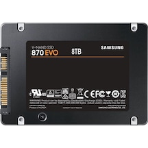 8tb 870 Evo Samsung Uyumlu  2.5 Sata3 Mz-77e8t0bw 560-530 Mb/s Samsung Uyumlu  Tr Garantılı