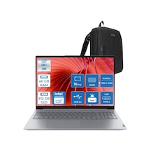 Lenovo ThinkBook 16 G8 IRL 21SH009GTXH13 Core 7 240H 40 GB 512 GB SSD 16" W11H Dizüstü Bilgisayar + Zetta Çanta