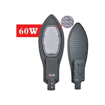 60w Led Yol Sokak Armatür Dls Park Bahçe Çevre Site Bina Dış Mekan Lamba Aydınlatma Ledli Sokak Armatürü Çok Renkli