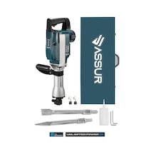 Assur Büyük Tip Kırıcı Hilti KaVrama Kollu 16 Kg 3 Metre Kablolu Çantalı 65mm - 1789 Assur Büyük Tip Kırıcı Hilti KaVrama Kollu 16 Kg 3 Metre Kablolu Çantalı 65mm - 1789
