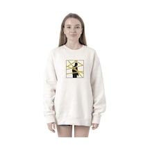 About Blank Tshirthane The Mentalist Crime Scene Tape Beyaz Kadın 2ip Sweatshirt P19792s2264, S Acı Kahverengi