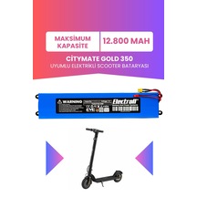 Citymate Gold 350 Uyumlu Batarya 36v 12.800mah