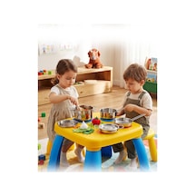 Hascevher Mini Chef Çelik Oyuncak 6 Pcs Tencere Seti