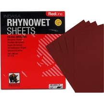 Indasa Redline Rhynowet Sulu Tabaka Zımpara 230X280Mm 50 Adet 180 Kum