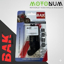 Bmw C 650 Sport Arka Fren Balata-organik-bak- Yerli Üretim -bk0047