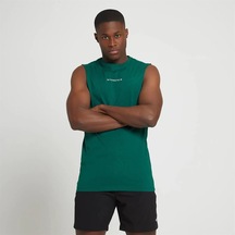 Açık Kol Fitness Atlet-koyu Yeşil-koyu Yeşil