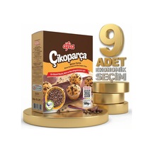Afia Çikoparça Bitter Parça Çikolata 9x100 Gr