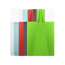 Yeşil Yaratıcı Katlanabilir Çok Fonksiyonlu Çevre Dostu Küflenmez Kürek Şekilli Kesme Tahtası Seti