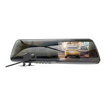Hoco Dv4 Dvr Ön Ve Arka Sürüş Kaydedici 45 İnç Lcd Dikiz Aynası Araç Kamerası- 5775