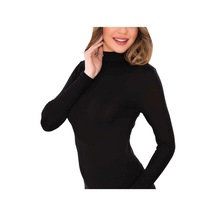 Moon Wear 1278 Bayan Uzun Kollu Body Siyah