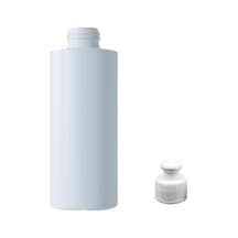 250ml Beyaz Şişe Puspul Kapaklı, 12 Adet, Puspul Kapaklı Şişe, Deterjan Şişesi, Plastik Şişe, Sabun Şişesi, Duş Jeli Şişesi Beyaz