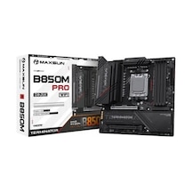 Maxsun Termınator B850m Pro Wıfı 8000 Oc Dp Hdmı M.2 Matx Ddr5 Am5 Anakart