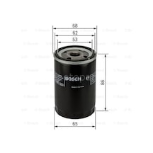 Suzukı Vitara 1.6 4x4 02.2015 - 01.2018 Bosch Yağ Filtresi Filitre