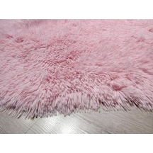 Doğuş Tavşan Tüyü Pembe 2K Post Halı 80 x 140 Cm
