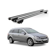 Kanca Astra H Kombi 2007-2010 Uyumlu Gri Kilitli Ara Atkı 110cm Port Bagaj Tavan Barı