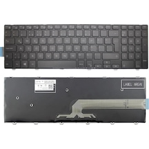 Siyah-ışıksız - Dell Inspiron 5559 Type 86jvl72 Uyumlu Notebook Klavye