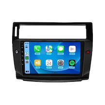 Maitech M-t-c 332 Serisi Citroen C4 Siyah Çerçeve 2004-2010 4+32gb Multimedya Teyp 9"