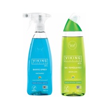 Viking Premium Banyo Spreyi Dağ Nanesi + Wc Temizleyici Şeker Çamı 2 x 750 ML