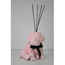 Missi Pembe Köpek Heykel Irıs Pudra Oda Kokusu