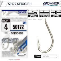 Owner 50172 Seigo-bh Nickel White İğne 4-0