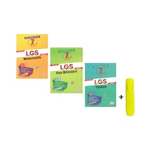 Editör Yayınları 7. Sınıflar İçin Giriş Seviyesi LGS Matematik Fen Türkçe Seti