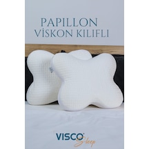 Visco Yastık Papillon Ortopedik Yastık 45x50x15 Cm