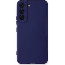 Samsung Uyumlu Galaxy S23 Plus Kılıf Nano İçi Kadife Silikon - Mor Çok Renkli