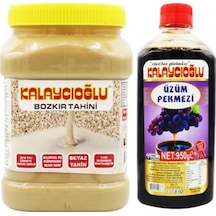 Kalaycıoğlu Bozkır Beyaz Tahin 935 G + Üzüm Pekmezi 950 G