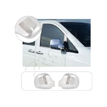 Mercedes Vito W639 Uyumlu 2003-2010 Krom Ayna Kapağı 2 Parça Paslanmaz Çelik