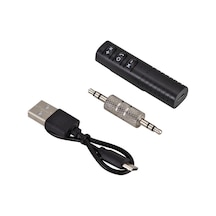 Car Bluetooth Music Driver Araç Aux Hands-free Mp3 Bağlantı Kiti Çok Renkli
