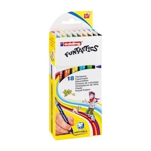 15 Funtastics Yuvarlak Uçlu Keçeli Kalem 18lii Set Karışık Renkli