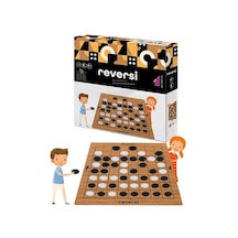 Reversi Ahşap Zeka Ve Akıl Oyunu 5+ Yaş 2 Oyuncu