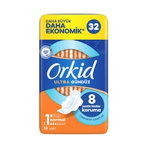 5 Adet Orkid Ultra Ekstra Dörtlü Paket Normal Ped 32'li