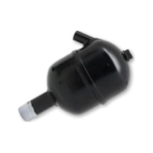 Egzoz Yağlı 1/2 Parmak Siyah 22mm