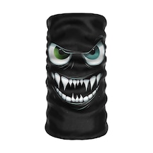 Bebo Store Skull-178 Extreme Spor Motor Kullananlara Özel Desenli Reflektörlü Buf Boyunluk Bandana Balaklava
