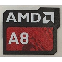 OEM Amd A8 sticker orjinal Sticker Etiket D52