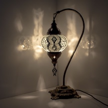 Dekoratif MOZAİK LAMBA GECE LAMBASI ABAJUR DEKORATİF KOMODİN ÜSTÜ