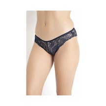 Mtm My The Mall G-box 927 Kadın Dantelli Brazilian Bikini Lacivert