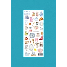 M63 Çeyiz Alışverişi Sticker Seti Çok Renkli
