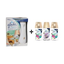 Glade Otomatik Sprey Okyanus + Tropikal Floral + Lavanta Ferahlığı 4 x 269 ML