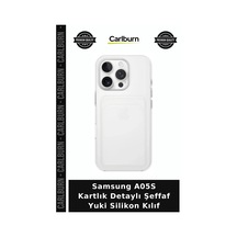 Samsung A05s Kartlık Detaylı Şeffaf Yuki Silikon Kılıf Akıllı Telefon Mobil Aksesuar çok renkli