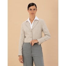 Pierre Cardin Kadın Bej Ceket 50273066-vr011 Bej