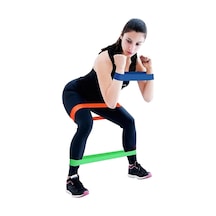 Technosmart 5'li Farklı Dirençte Aerobik Bandı Pilates Squat