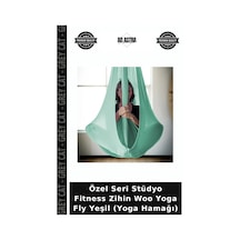 Özel Seri Stüdyo Fitness Zihin Woo Yoga Fly Yeşil Yoga Hamağı
