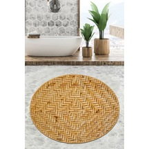 Tetris Çap Banyo Halısı Djt 160x160 cm