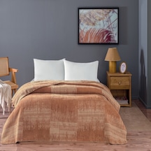 Taç Ziggy Pamuk Çift Kişilik Battaniye Taba 000000001500219434 Taba