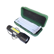 Cata Ct-8024 Kandıra 6400 Kelvin Beyaz Işıklı Şarjlı El Feneri Koyu Yeşil