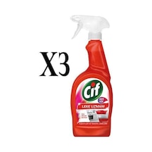 Cif Sprey Kırmızı Leke Uzmanı Her Yer 750 Ml X 3 10'lu Set