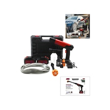 Oto - Araç Yıkama Makinesi Şarjlı - Yedek Bataryalı 135w - 19000 Rpm 12000 Mah - 21v 0.62bar A-130 Bx40 Çok Renkli