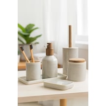 Elegance Banyo Seti 6 Parça 000 Açık Krem